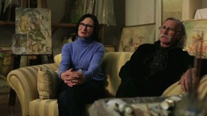 Restauratoren der Gottorfer Globus Barbara und Klaus Butzke